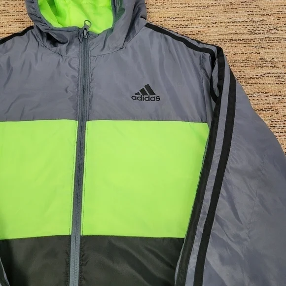 ADIDAS Hooded Cold Weather Jacket - Picture 7 of 10